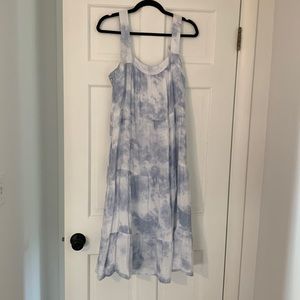 Rails Amaya Midi Tiered Cotton Dress